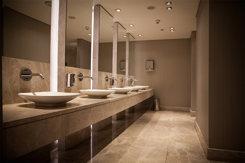 Refurbishment for Commercial/Public Washroom Toilet, Fixtures and Fittings
